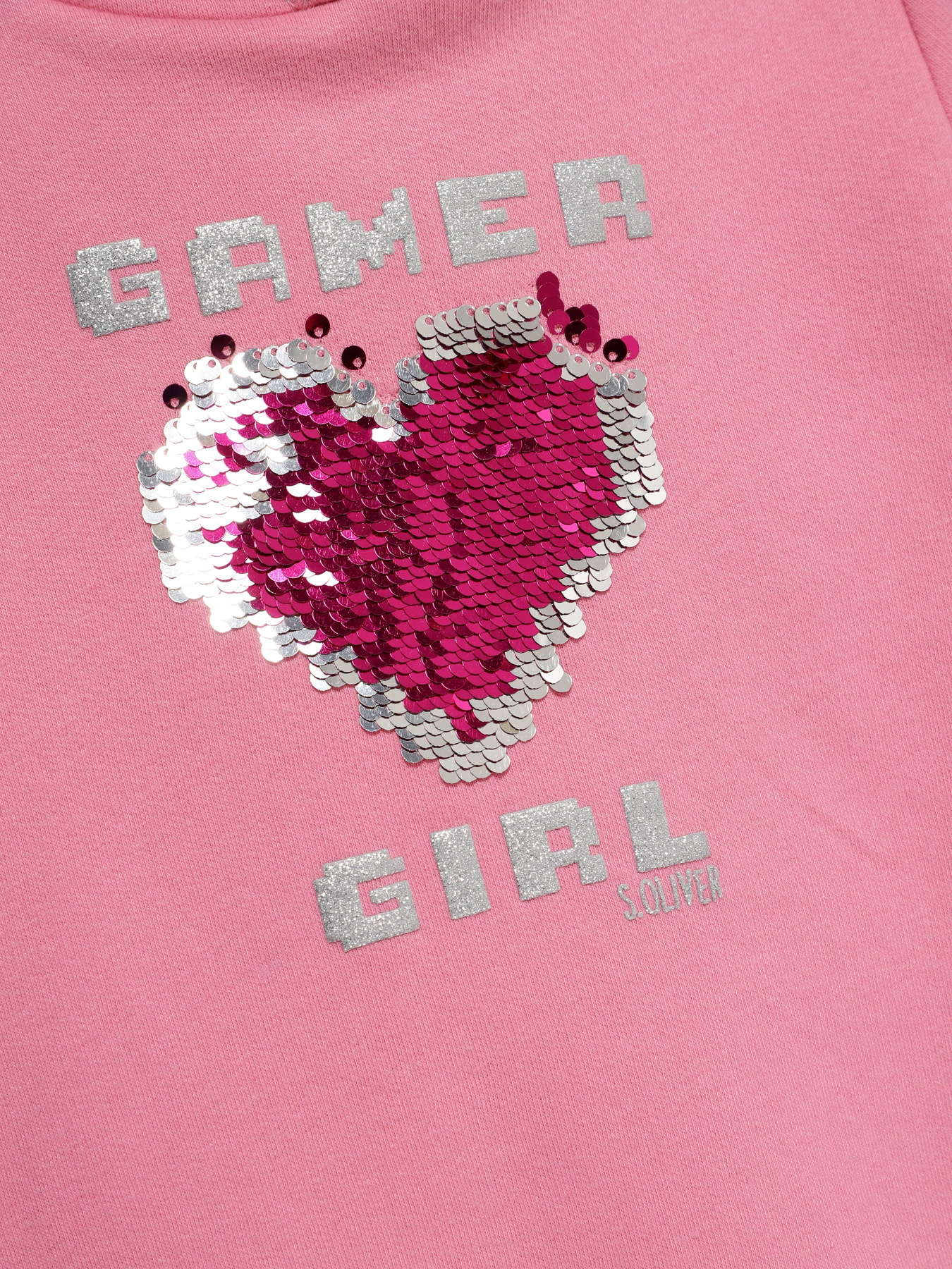 Худи S.Oliver модель 53008412362_рожевий комб. Фото