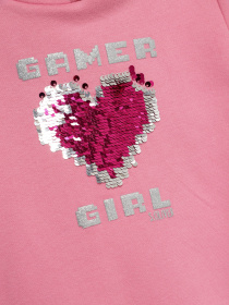 Худи S.Oliver модель 53008412362_рожевий комб. Фото