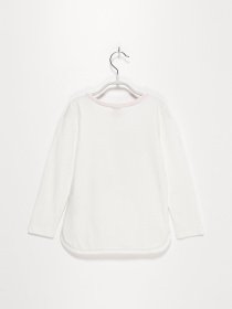 Лонгслив S.Oliver модель 53009312459_білий комб. Фото