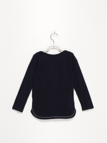 Лонгслив S.Oliver модель 53009312459_т.синій комб. Фото