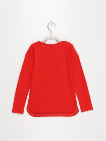 Лонгслів S.Oliver модель 53009312459_червоний комб. Фото