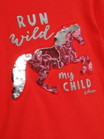 Лонгслив S.Oliver модель 53009312459_червоний комб. Фото