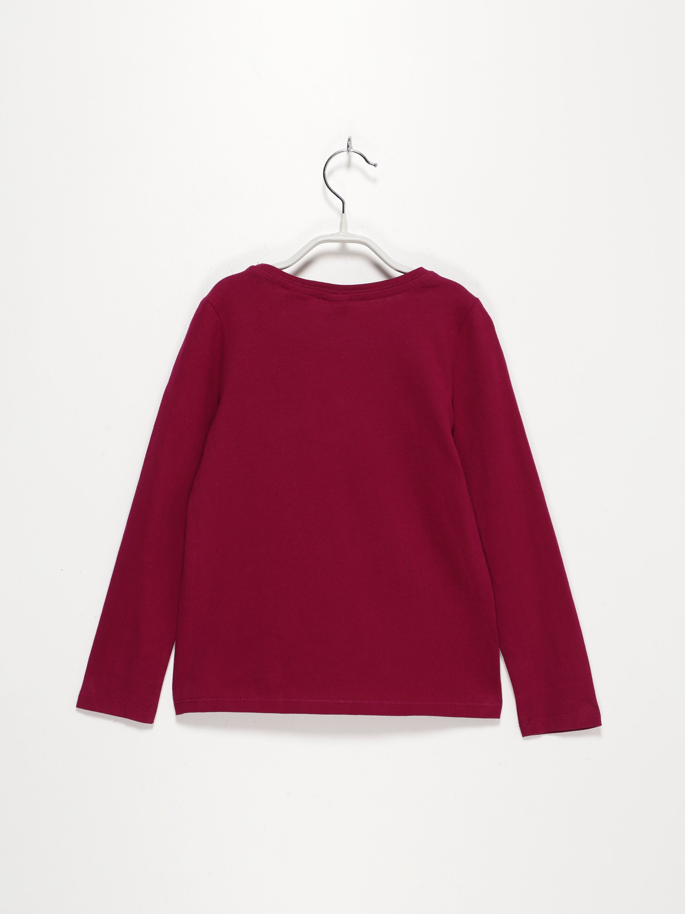 Лонгслів S.Oliver модель 53010312805_т.рожевий комб. Фото