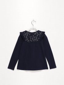 Лонгслів S.Oliver модель 53011312592_т.синій комб. Фото