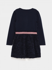 Платье мини S.Oliver модель 53011822948_т.синій комб. Фото