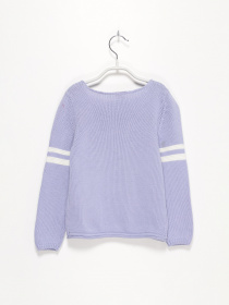 Джемпер S.Oliver модель 53808612003_бузковий комб. Фото