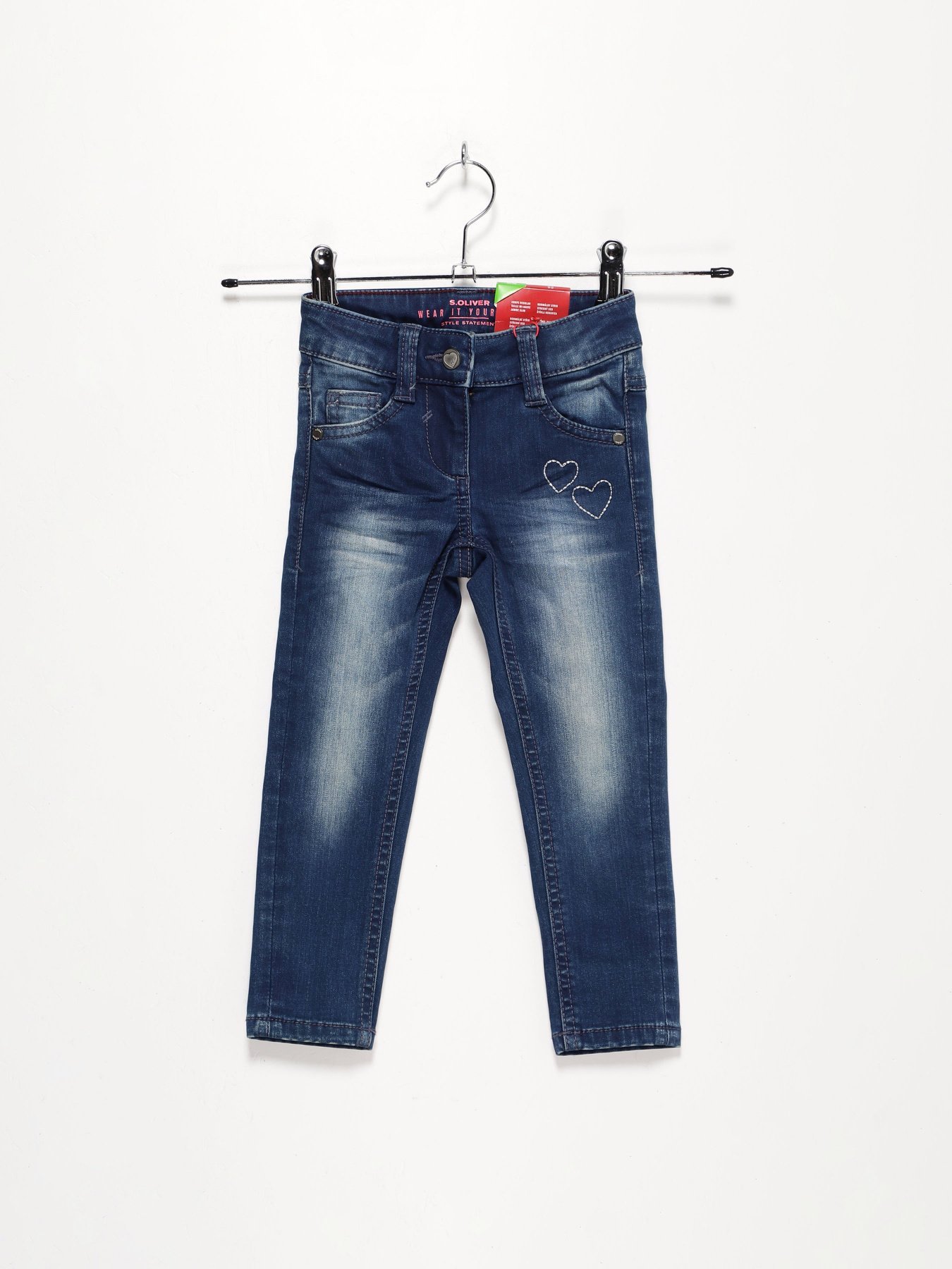 Широкі джинси S.Oliver модель 53909713482_синій Фото