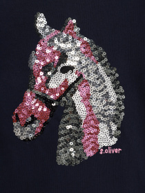 Лонгслив S.Oliver модель 54899312514_т.синій комб. Фото