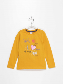 Лонгслів S.Oliver модель 57408316207_гірчичний Фото