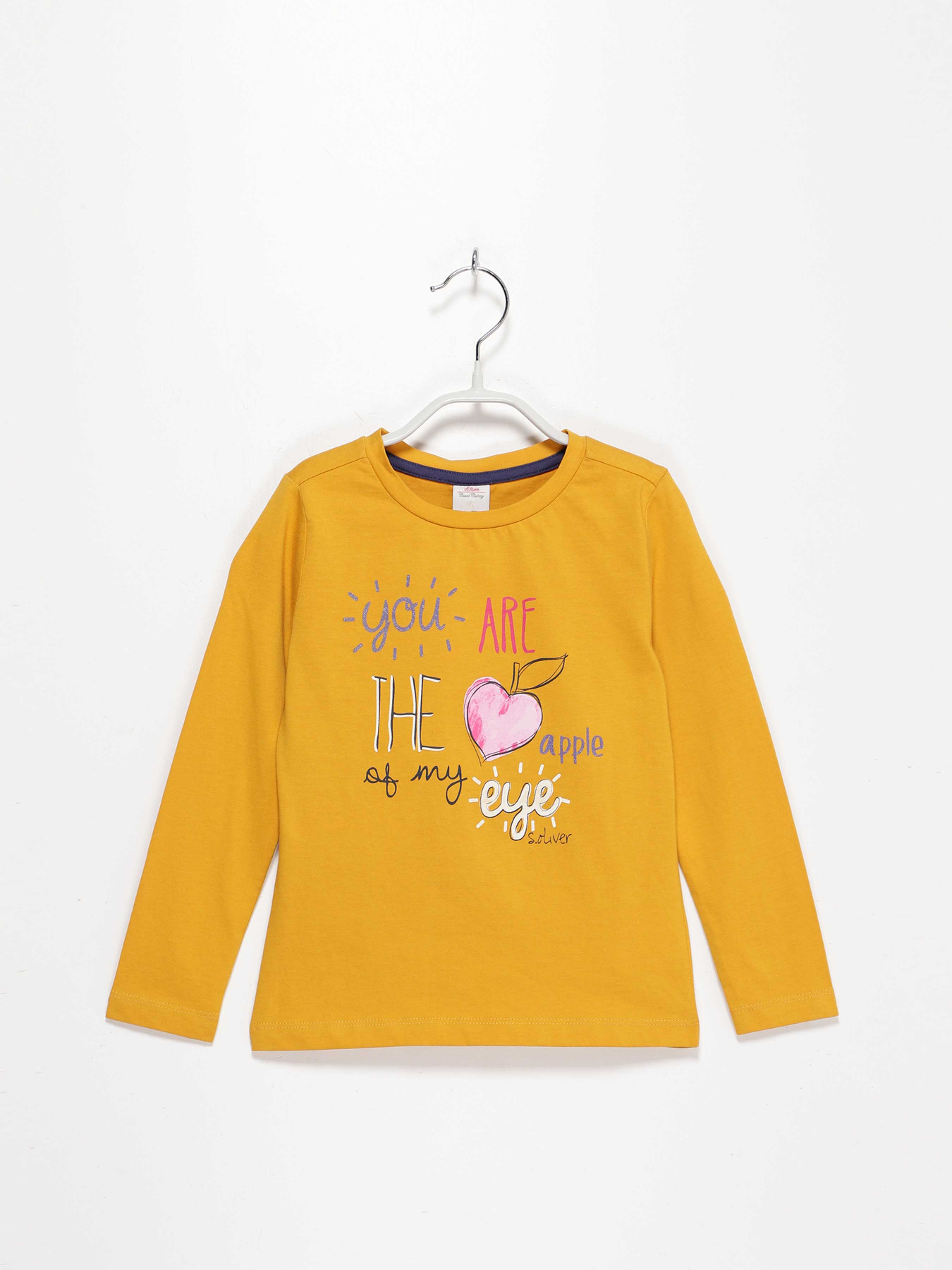 Лонгслив S.Oliver модель 57408316207_гірчичний Лонгслив S.Oliver модель 57408316207_гірчичний Фото