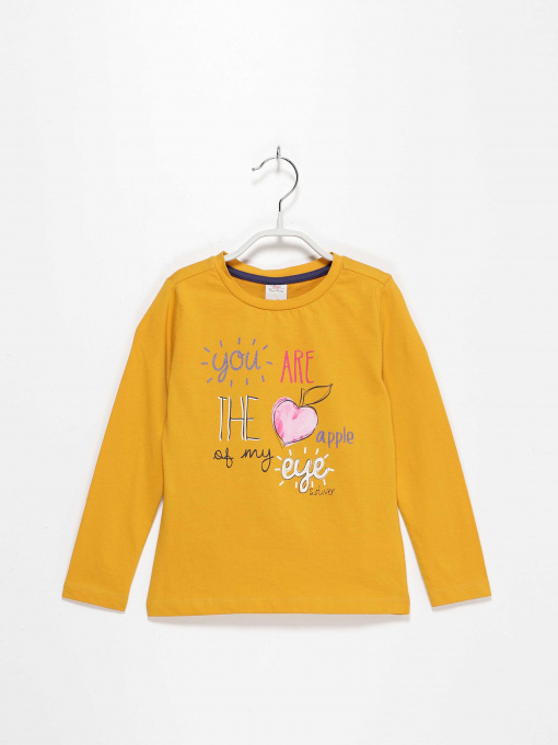 Лонгслів S.Oliver модель 57408316207_гірчичний Фото