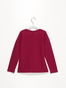 Лонгслив S.Oliver модель 58009312504_т.рожевий комб. Фото