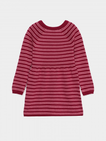 Платье мини S.Oliver модель 58010823201_бордовий комб. Платье мини S.Oliver модель 58010823201_бордовий комб. Фото