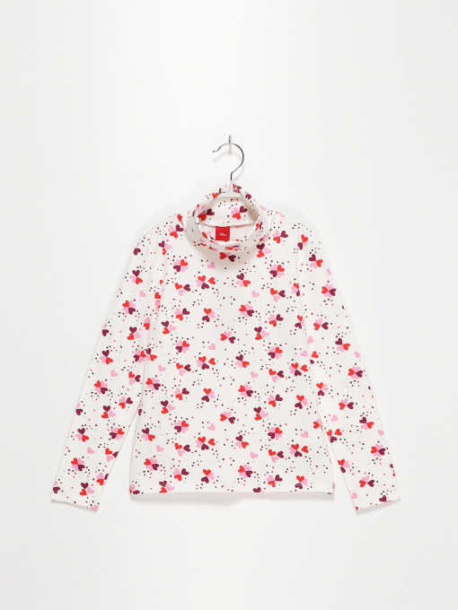 Водолазка S.Oliver модель 58012312564_білий комб. Фото