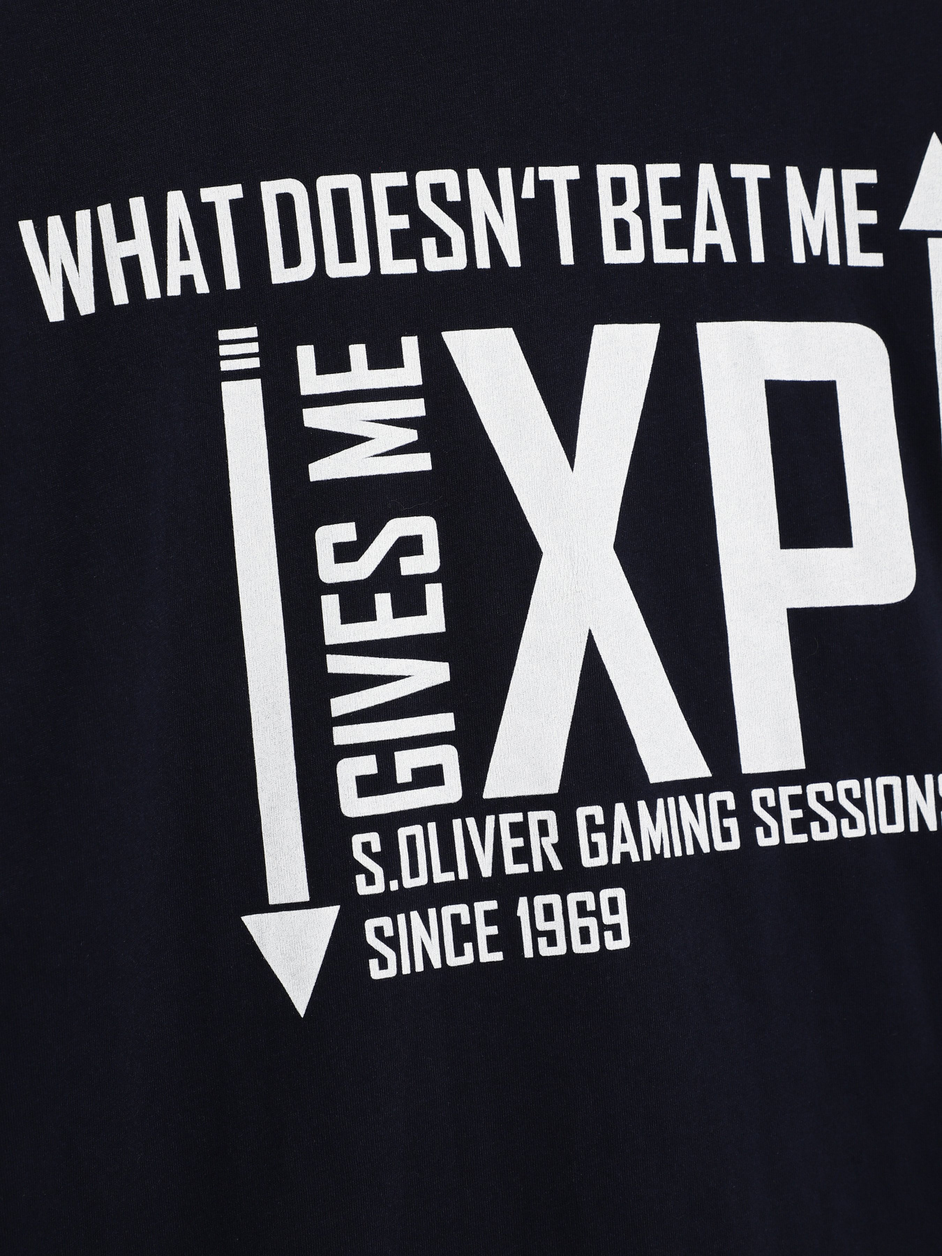 Лонгслив S.Oliver модель 610083123661_т синій з білим Фото