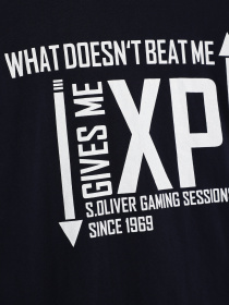 Лонгслив S.Oliver модель 610083123661_т синій з білим Фото