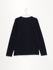 Лонгслив S.Oliver модель 610083123661_т синій з білим Фото