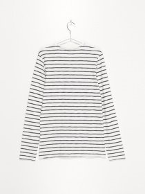 Лонгслів S.Oliver модель 610083123711_білий з т синім Фото