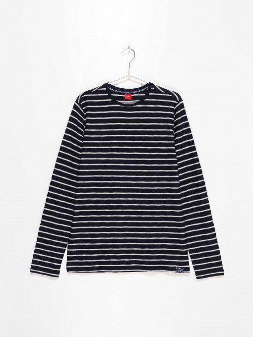 Лонгслив S.Oliver модель 610083123711_т синій з білим Фото