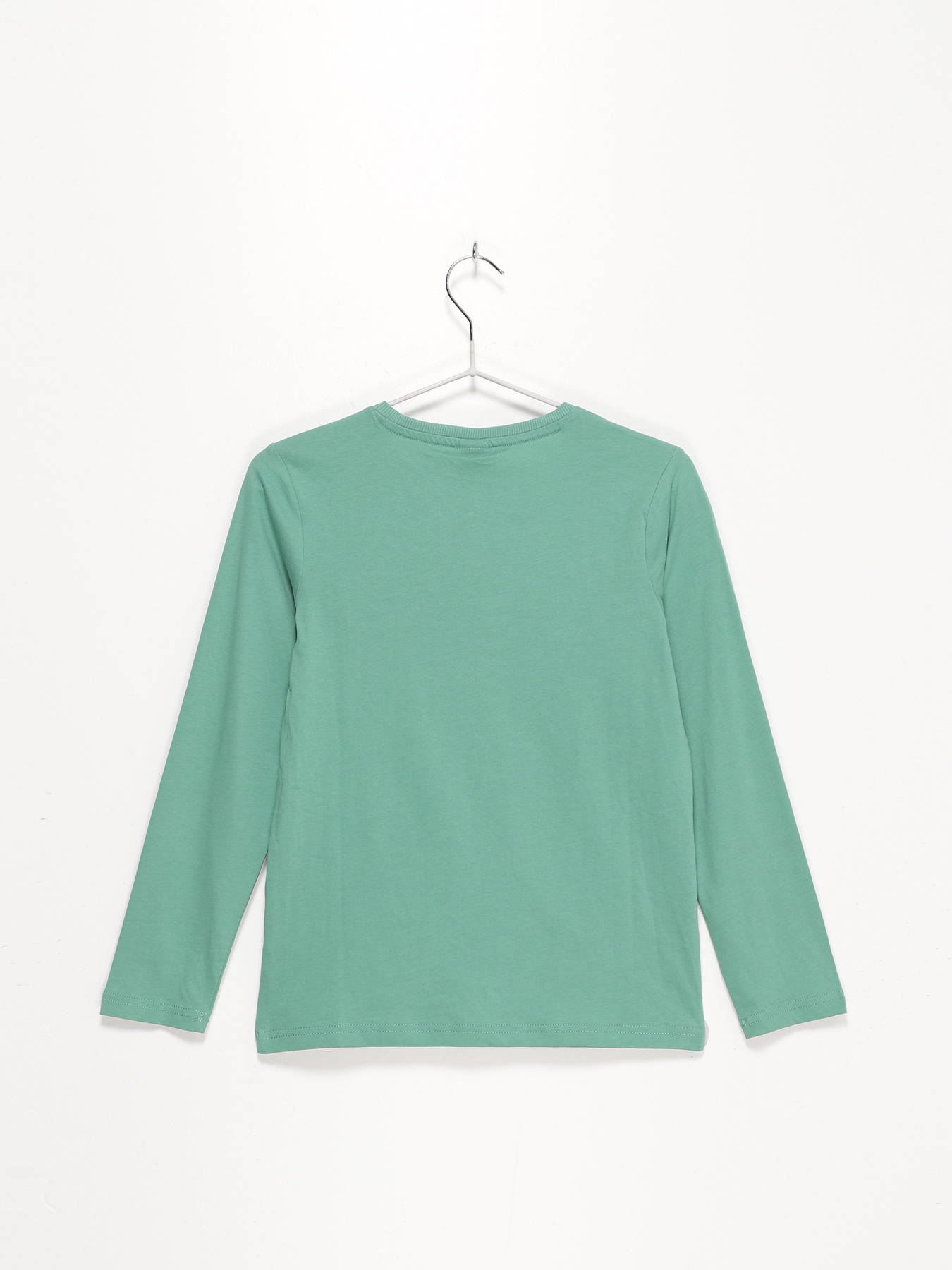 Лонгслив S.Oliver модель 61009312535_зелений комб. Фото