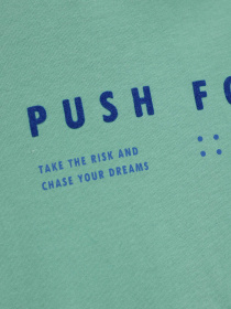 Лонгслів S.Oliver модель 61009312535_зелений комб. Фото