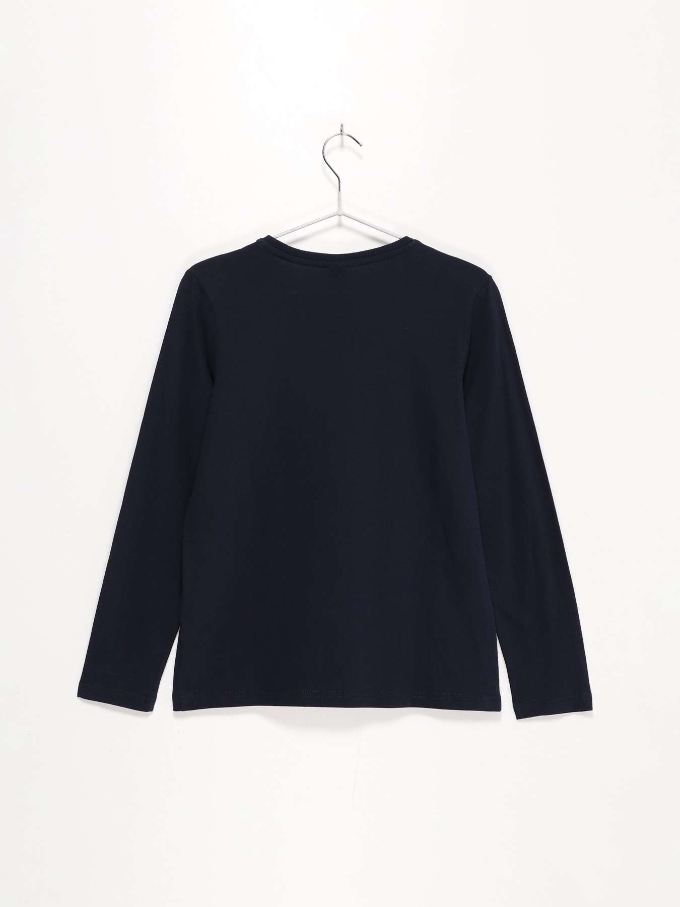 Лонгслив S.Oliver модель 61009312535_т.синій комб. Фото