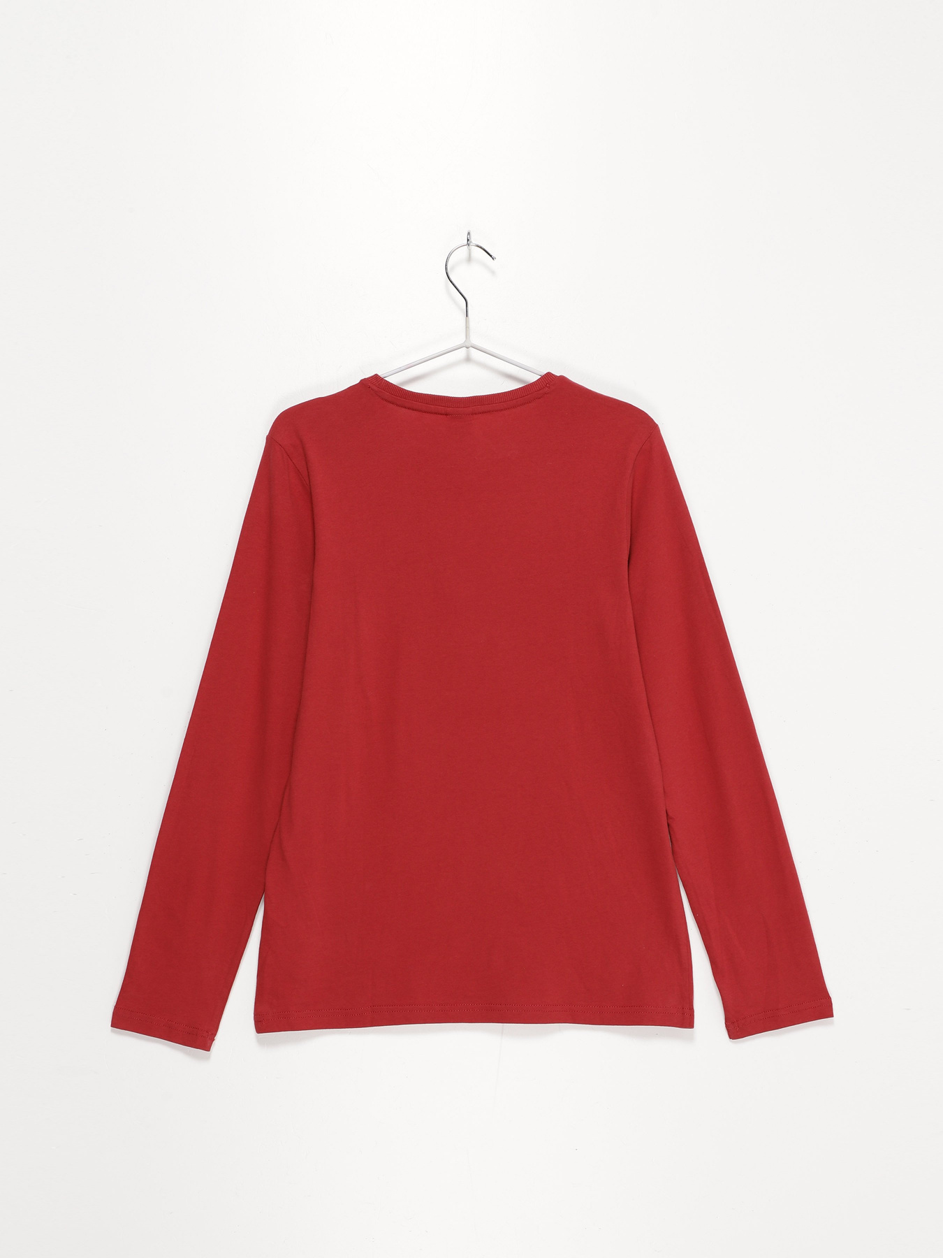 Лонгслив S.Oliver модель 610093125351_червоний комб Фото