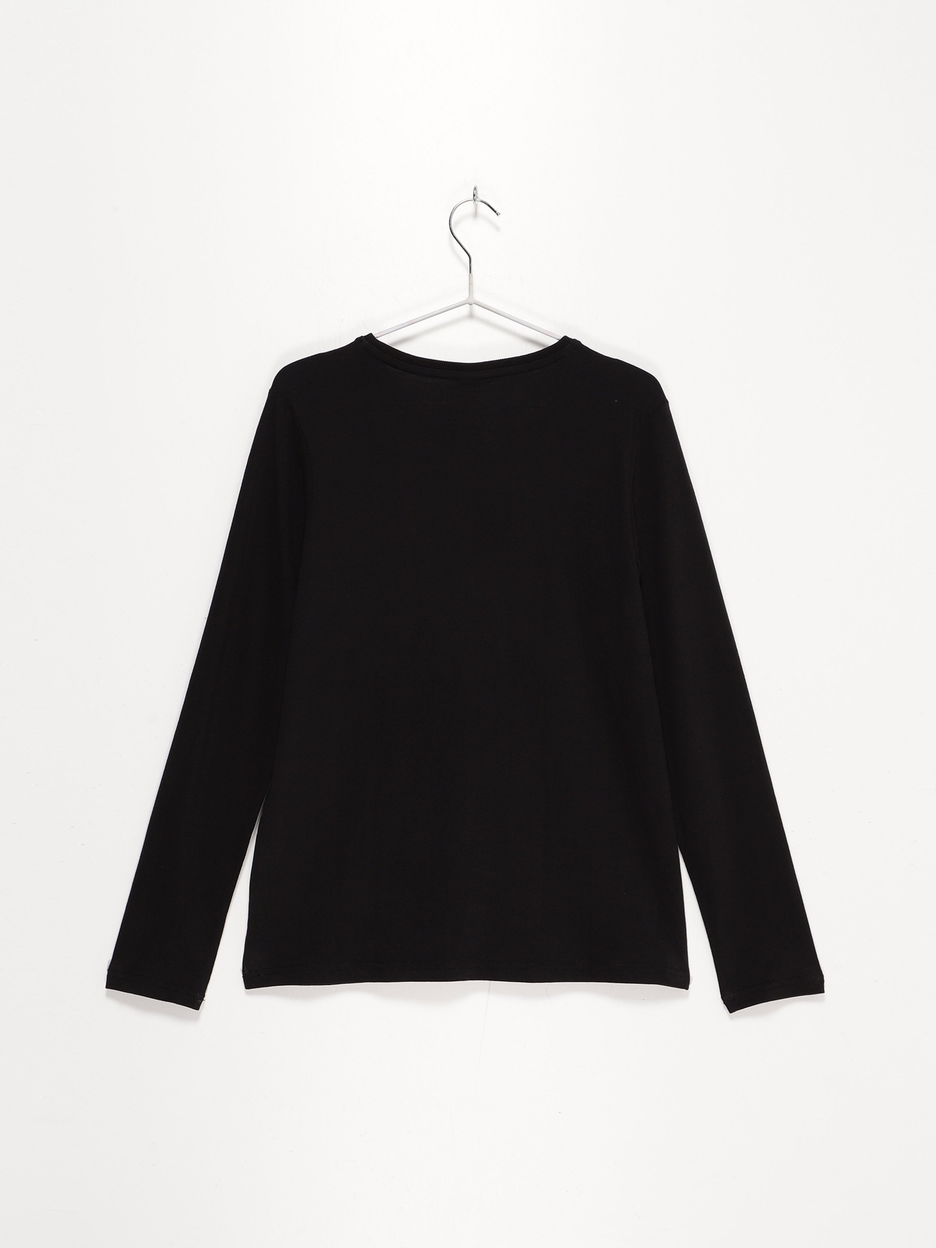 Лонгслив S.Oliver модель 610093125351_чорний комб Фото