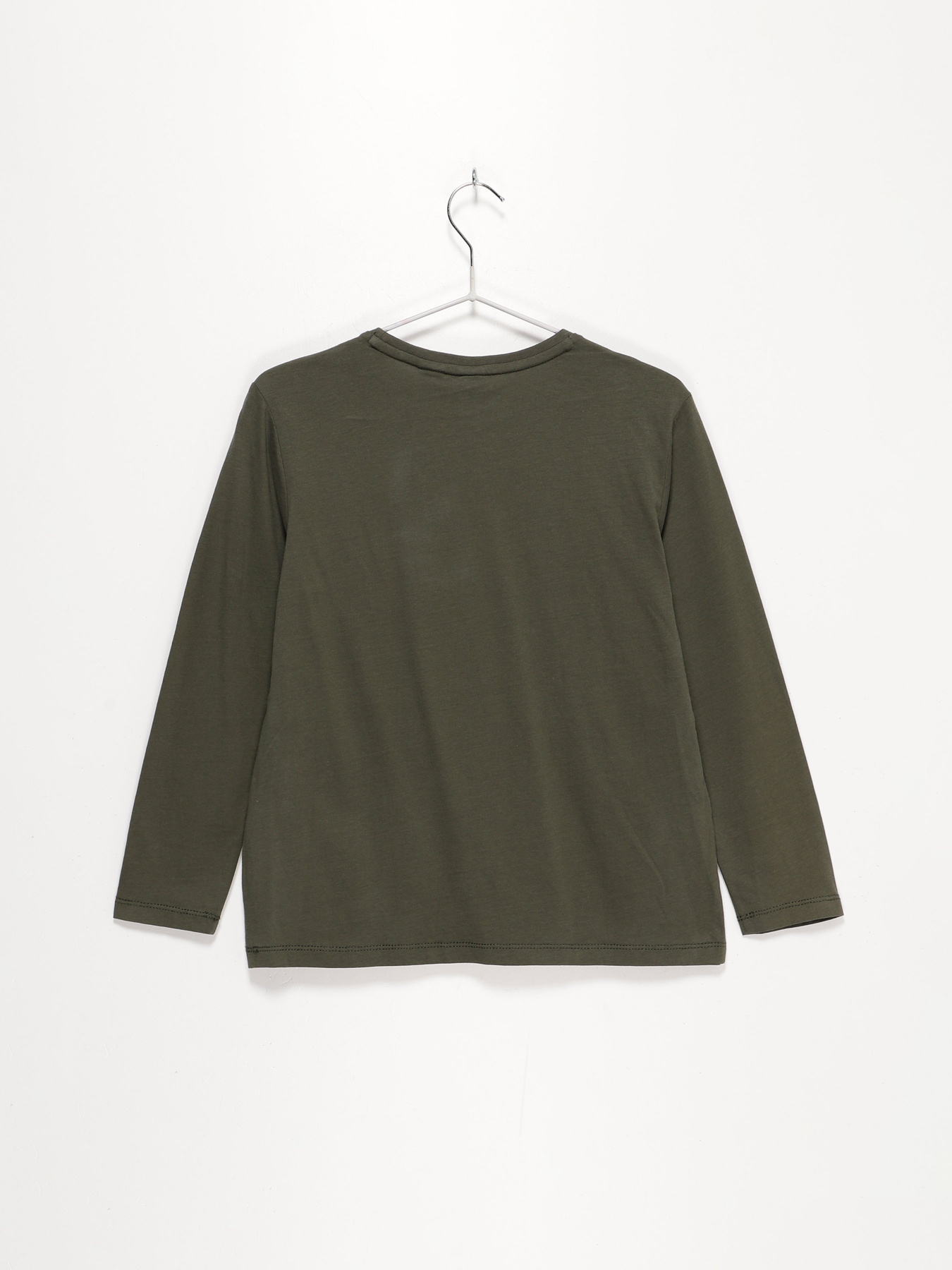 Лонгслив S.Oliver модель 61010312697_хакі комб. Фото