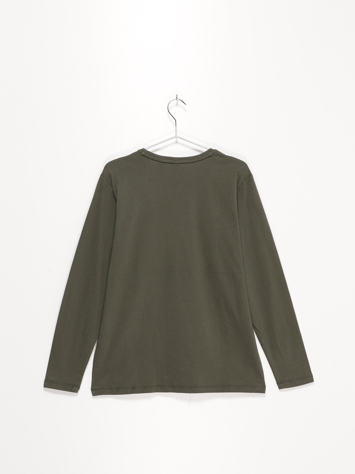 Лонгслів S.Oliver модель 610103126971_хакі комб Фото