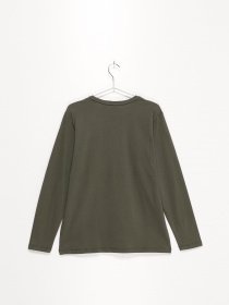 Лонгслів S.Oliver модель 610103126971_хакі комб Фото