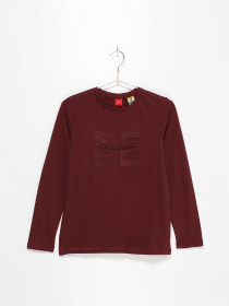 Лонгслів S.Oliver модель 61010312756_бордовий Фото