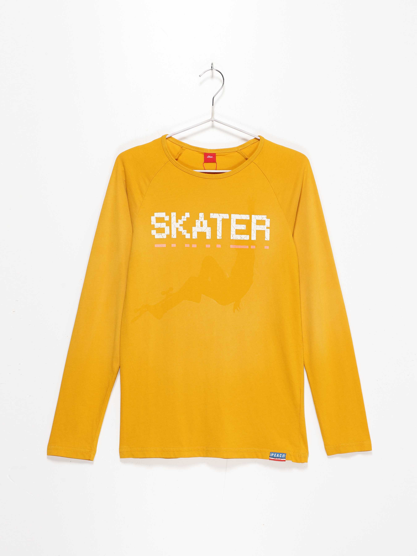 Лонгслів S.Oliver модель 619083187381_жовтий комб Фото