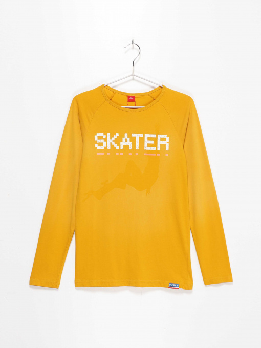 Лонгслів S.Oliver модель 619083187381_жовтий комб Фото