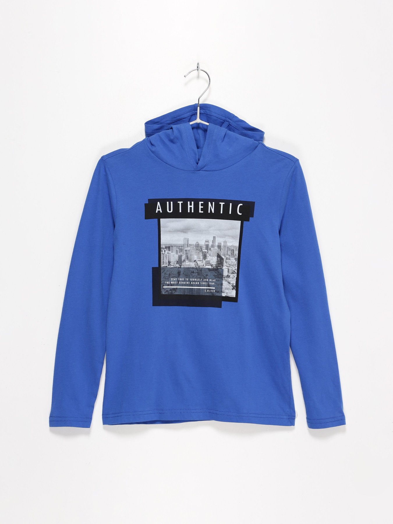 Худі S.Oliver модель 62008312379_синій комб. Худі S.Oliver модель 62008312379_синій комб. Фото