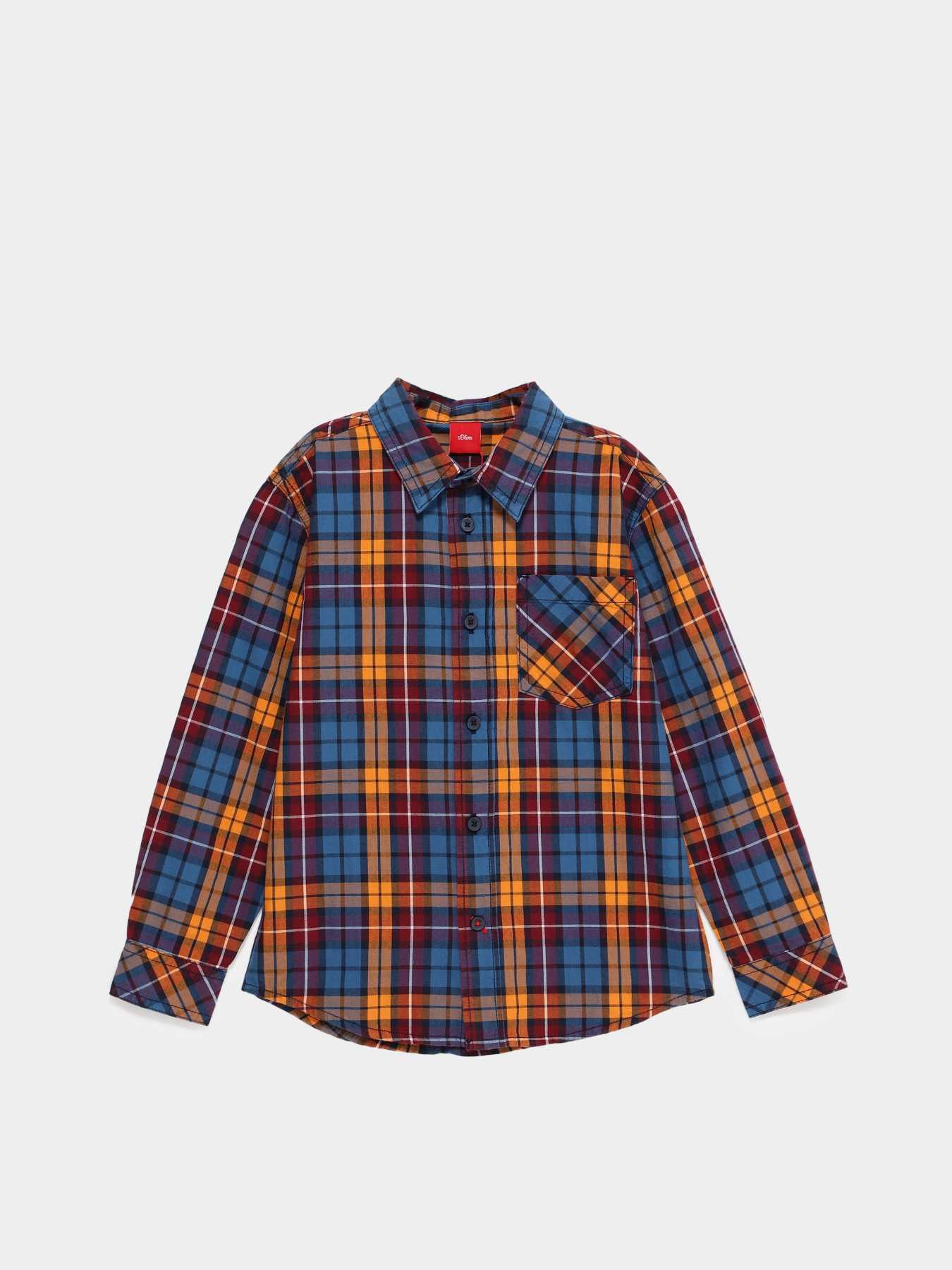 Блуза S.Oliver модель 63008214256_комб. Фото