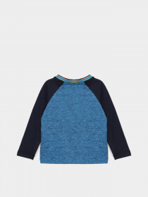 Лонгслив S.Oliver модель 63008312047_синій комб. Фото