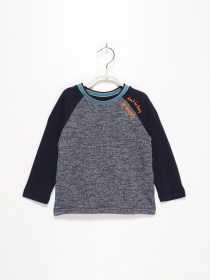 Лонгслив S.Oliver модель 63008312047_т.синій комб. Фото