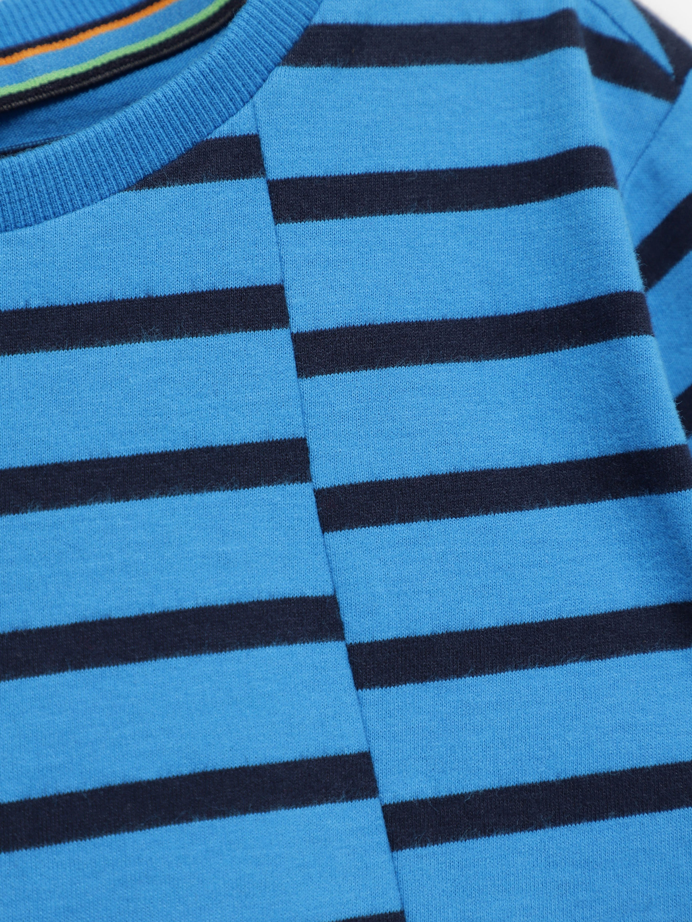 Лонгслив S.Oliver модель 63008312149_синій комб. Фото