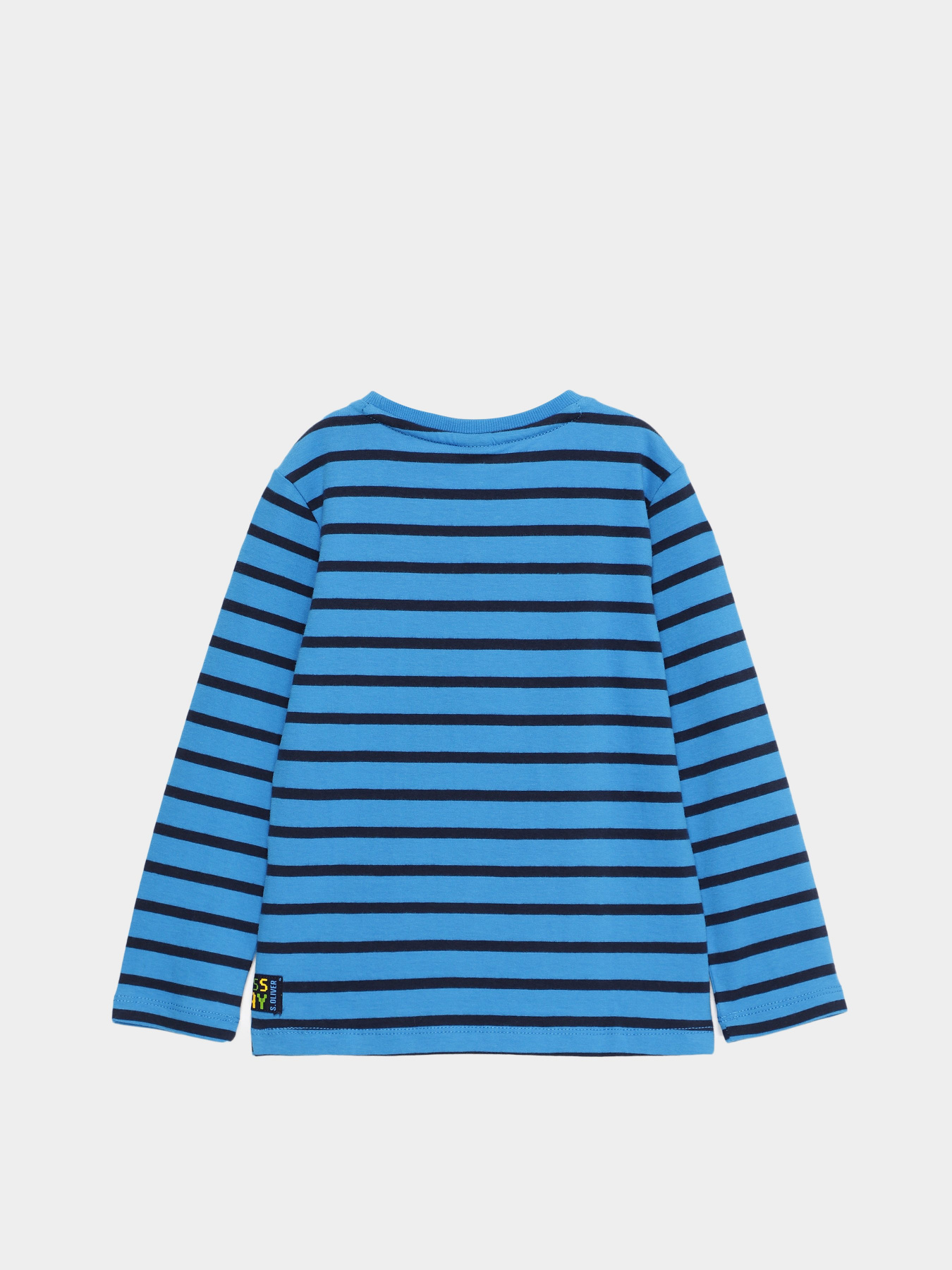 Лонгслів S.Oliver модель 63008312149_синій комб. Фото