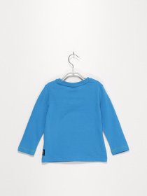 Лонгслив S.Oliver модель 63008318855_синій комб. Фото