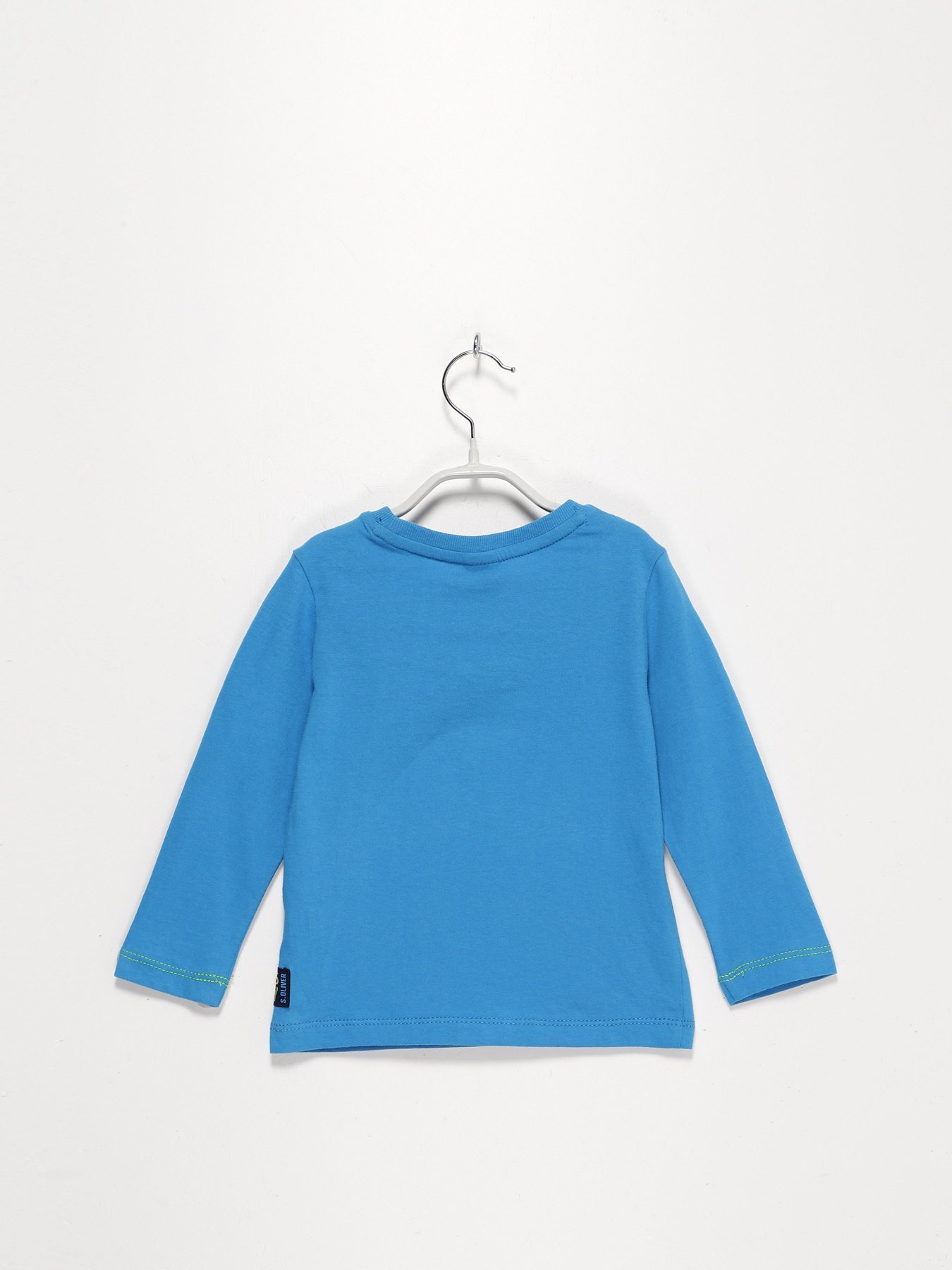 Лонгслів S.Oliver модель 63008318855_синій комб. Лонгслів S.Oliver модель 63008318855_синій комб. Фото