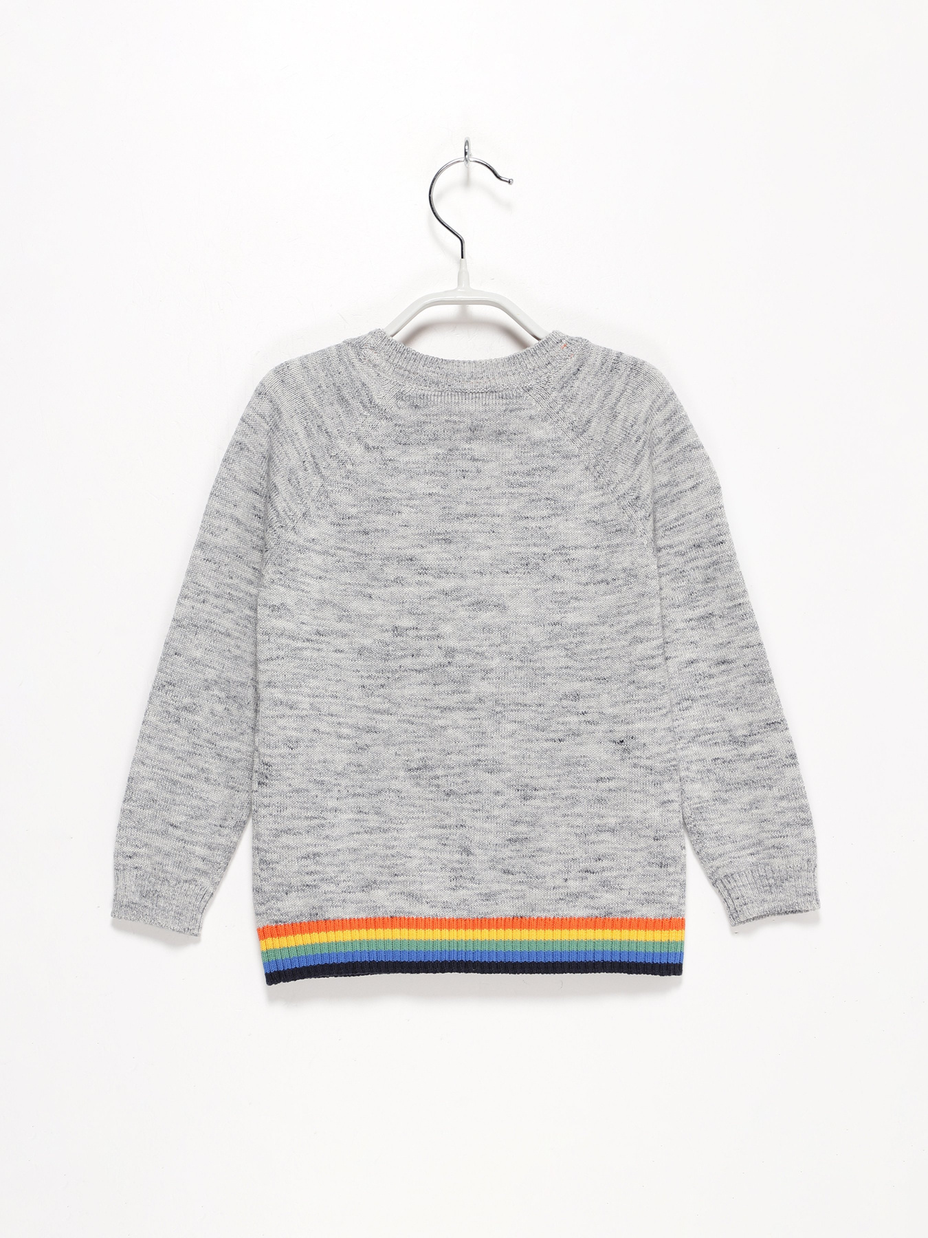 Джемпер S.Oliver модель 63010612361_сірий комб. Фото