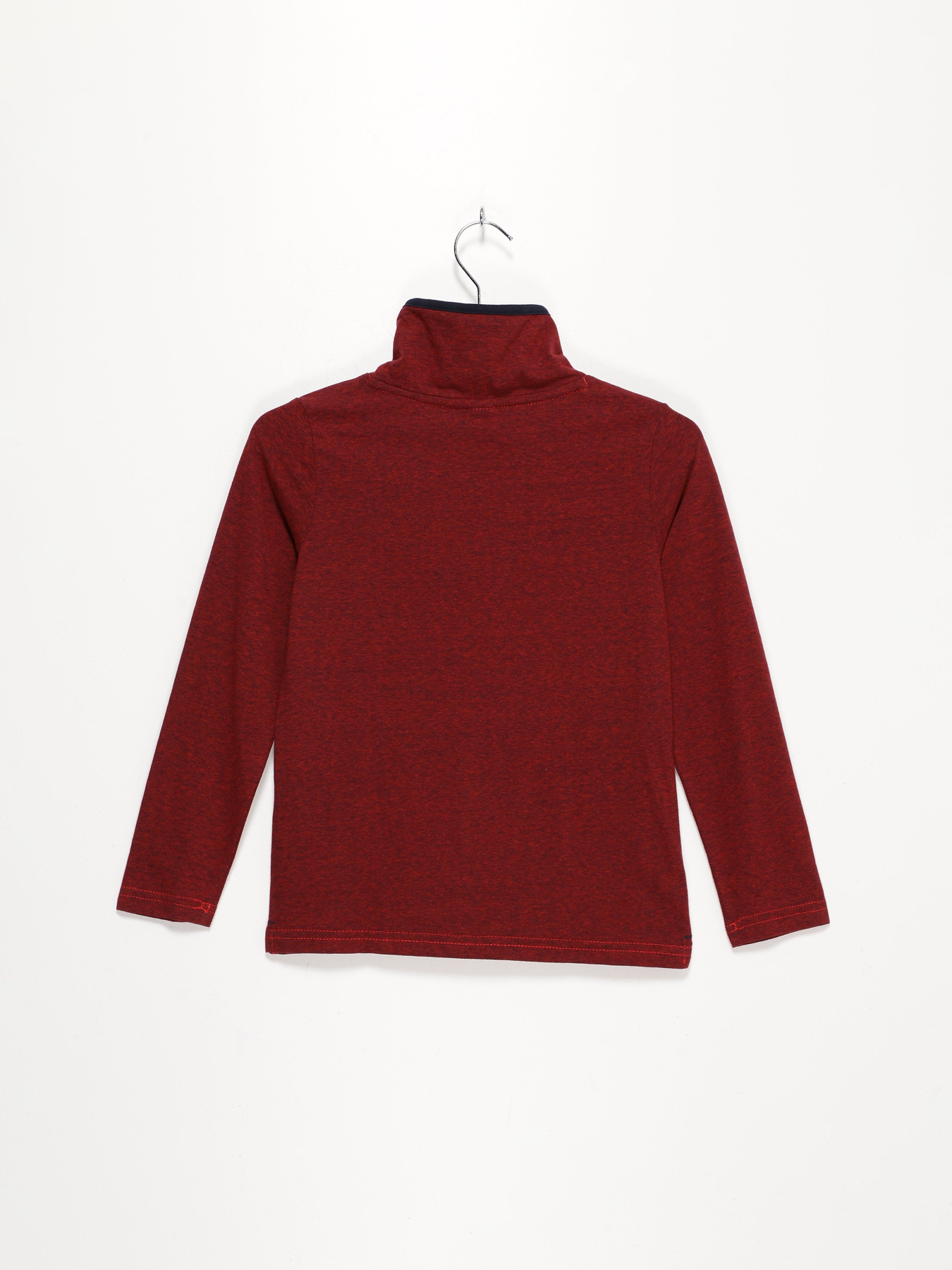 Лонгслив S.Oliver модель 63011312665_бордовий комб. Лонгслив S.Oliver модель 63011312665_бордовий комб. Фото