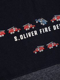 Лонгслив S.Oliver модель 63011312665_т.синій комб. Фото