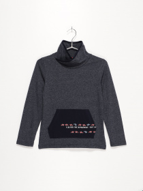 Лонгслив S.Oliver модель 63011312665_т.синій комб. Фото