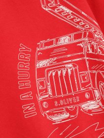 Свитшот S.Oliver модель 63011416351_червоний з білим Фото