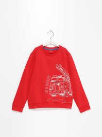 Свитшот S.Oliver модель 63011416351_червоний з білим Фото