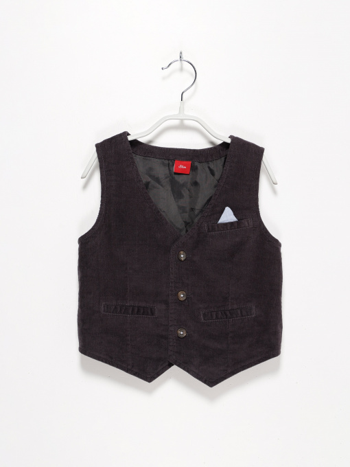 Утеплений жилет S.Oliver модель 64811448871_т.сірий Фото