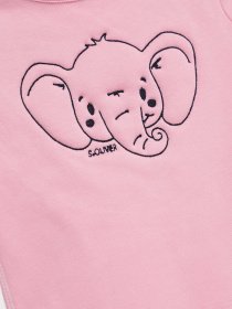 Лонгслів S.Oliver модель 65008312318_рожевий комб. Фото